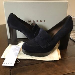 Marni Edition Platform Penny Loafe US 8 | IT 38